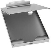 Wholesale - 8.5"X12" ALUMINUM STORAGE CLIPBOARD C/P 24, UPC: 744120737681